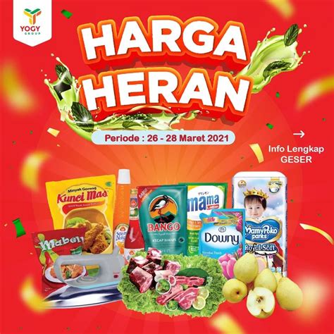 Katalog TOSERBA YOGYA WEEKEND Promo HARGA HERAN Periode 26 28 Maret 2021