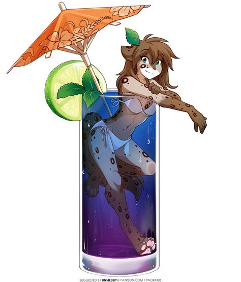 Twokinds fan Español Cómic Tall Glass of Kat 2 voto de color de los