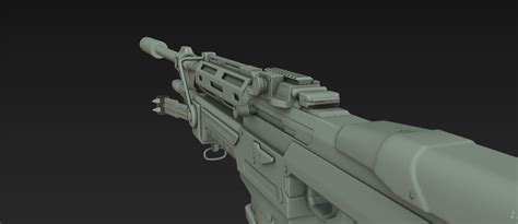 Sniper Rifle [Halo Reach] [WIP] — polycount