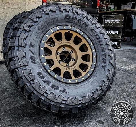 What a combo. Bronze #MRW305 NV’s wrapped in @toyotires R/F: @offroad ...