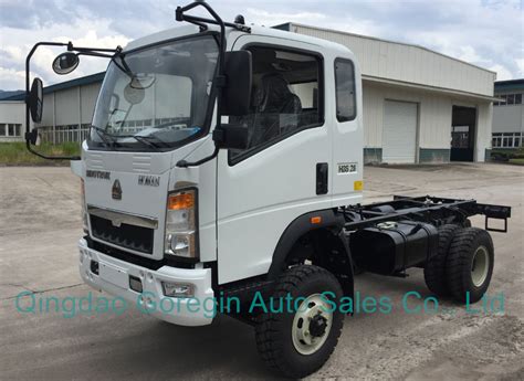 Sinotruk Howo Ton X Light Flat Cargo Carry Truck Chassis China