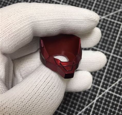 MARVEL AVENGERS END GAME HOT TOYS SCALE MMS D TONY STARK IRON MAN MK HELMET NECK