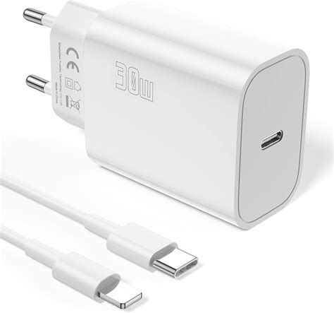 Chargeur Rapide Iphone Certifi Apple Mfi W Chargeur Usb C Et C Ble