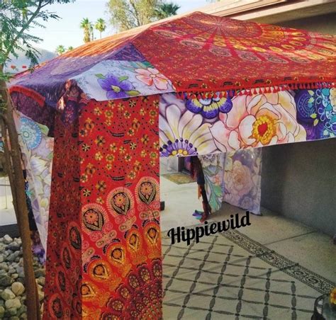 Boho Canopy Cover Only Vendor Tent 1010 Made To Order Etsy Artofit