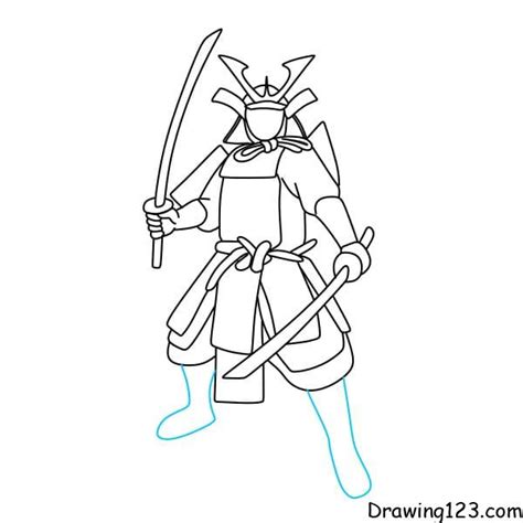 Easy Samurai Drawings