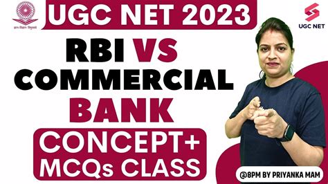 Ugc Net Commerce Important Question Rbi Vs Commercial Bank