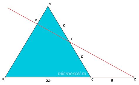 Menelaus’ theorem: formulation and example with solution – Healthy Food ...