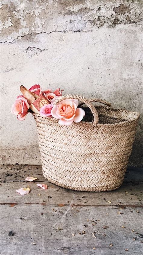 Pin By Monica Lardo On Bor Se Natural Baskets French Flowers