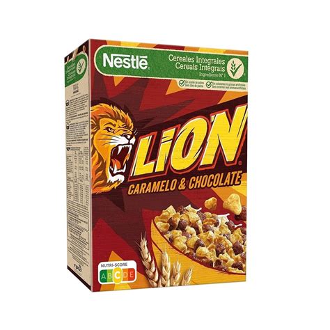 Pack 16 uds Nestlé Lion Cereales Integrales Con Caramelo Y Chocolate