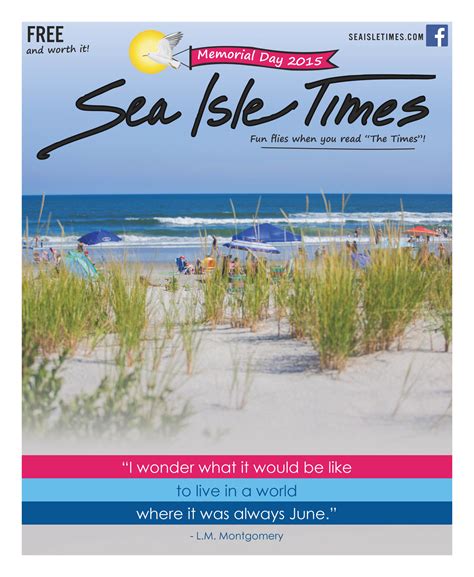 Seven Mile Publishing Sea Isle Times Memorial Day Page