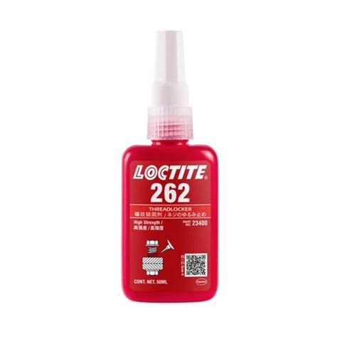 Loctite 262 Threadlocker High Strength Mil Spec Red