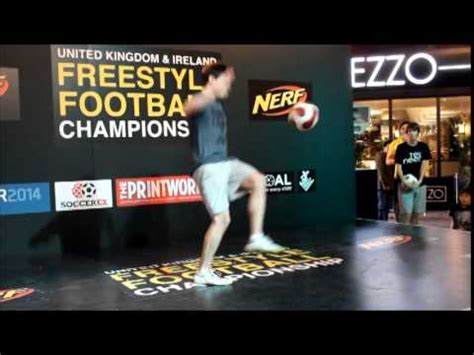 Tom Folan Sick Three UK Ireland Freestyle Football Championship