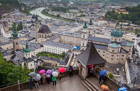 View from the Fortress Hohensalzburg, … – License image – 71139105 ...