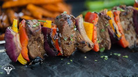 Easy Bison Ribeye Kabobs Recipe Fit Men Cook Kabob Recipes Recipes