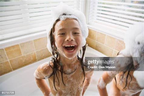 Girl Foamy Bath Photos And Premium High Res Pictures Getty Images