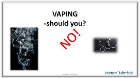 Vaping Pshe Teaching Resources