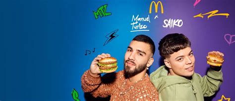 Mcdonald S Fusiona A Manuel Turizo Y Saiko Ecommerce News