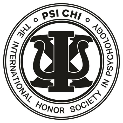 Psi Chi Circle Logo Black Svg Psi Chi Vector File Psi Chi