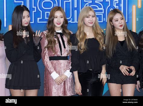 28 December 2018 Seoul South Korea South Korean K Pop Girl Group Momoland Attend A Photo