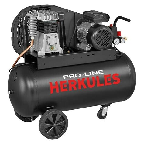 Herkules Kompressor Pro Line B 2800 B 100 CT3 2 200 W Max Druck 10