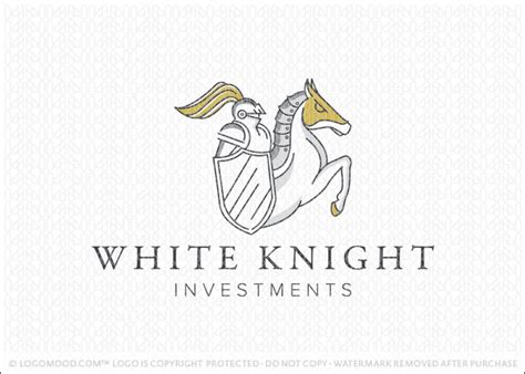 White Knight - Buy Premade Readymade Logos for Sale