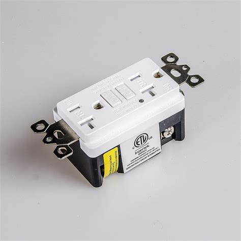 20Amp GFCI Outlet 125 Volt Weather Resistant Receptacle Indicator With ...