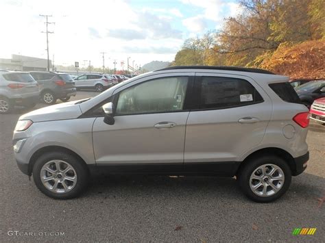 Moondust Silver Metallic 2020 Ford Ecosport Se 4wd Exterior Photo 135852155