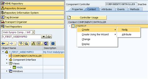 Easy Steps To Create A Web Dynpro Abap Application