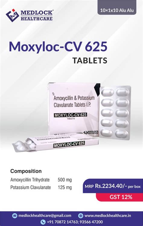 Amoxicillin And Clavulanic Acid Tablets Manufacturer Supplier Franchise