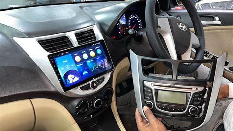 Hyundai Verna Fludic Android Music System And Accessories Modifications