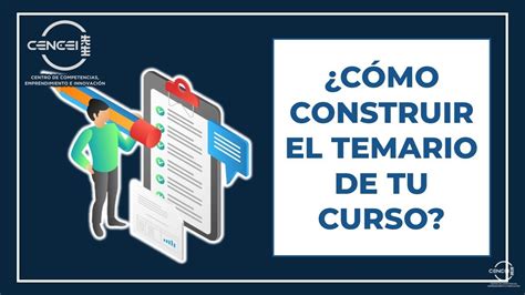 Cómo diseñar el temario de tu curso YouTube