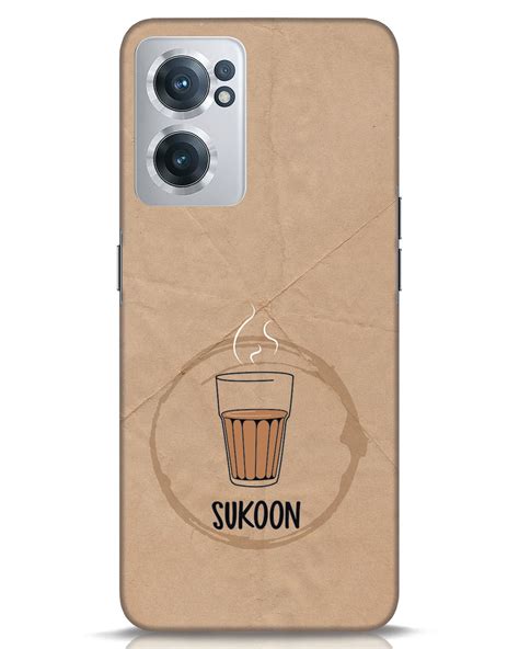 Buy Sukoon Wali Chai Designer Hard Cover For Oneplus Nord Ce Online