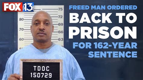 Man Released From Prison After Years Of Year Sentence Ordered