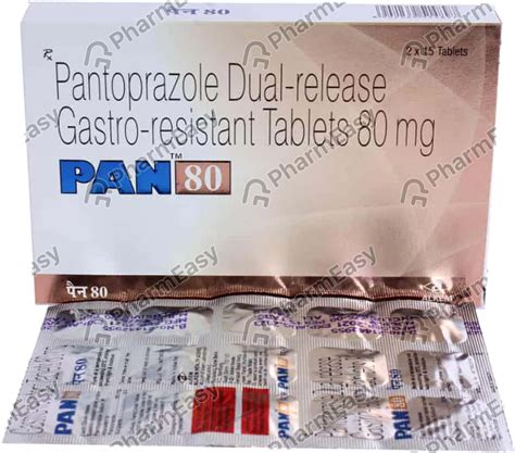 Pan 80 MG Tablet 15 Uses Side Effects Price Dosage PharmEasy