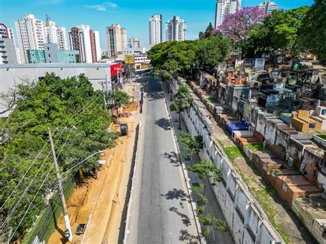 Obras de requalificação transformam corredor de ônibus na Avenida