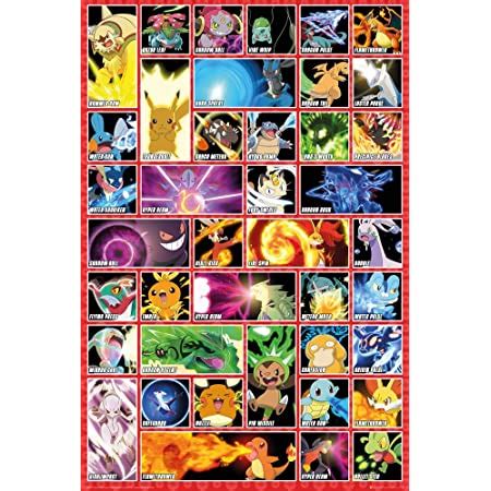 Gb Eye Ltd Fp Pokemon Eve Maxi Poster X Cm Wood