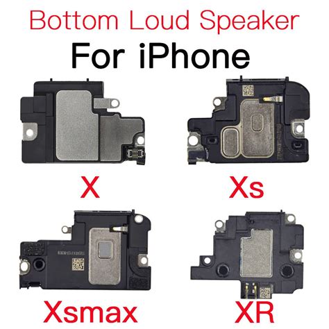 Loud Speaker For IPhone X XR XS Max Loudspeaker Ringer Buzzer Assembly