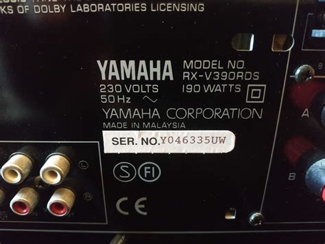 Amplituner Yamaha Rx V390 Rds Rosnówko • Olx Pl