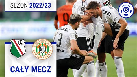 1 2 Legia Warszawa Zagłębie Lubin CAŁY MECZ Ekstraklasa 2022 23