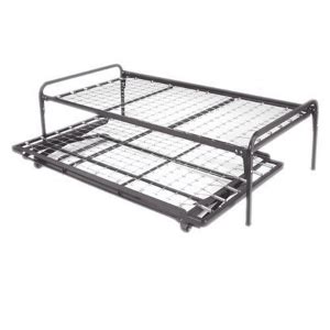 Heavy Duty Adult Pop Up Trundle Bed Set 453114(LPFS)(Weight Capacity is 400 Lbs Per Bed ...