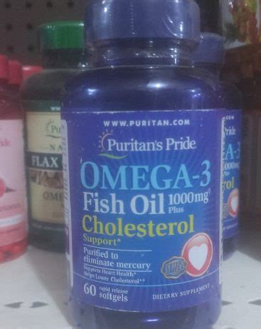 Puritan’s Pride Omega 3 Fish Oil