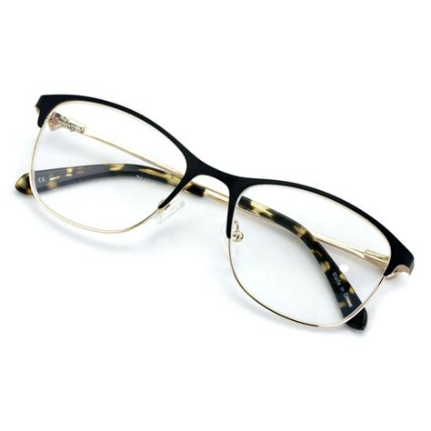 V W E Premium Women S Half Frame Reading Glasses With Rhinestones