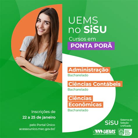 Sisu Uems Oferece Vagas Para Tr S Gradua Es Em Ponta Por