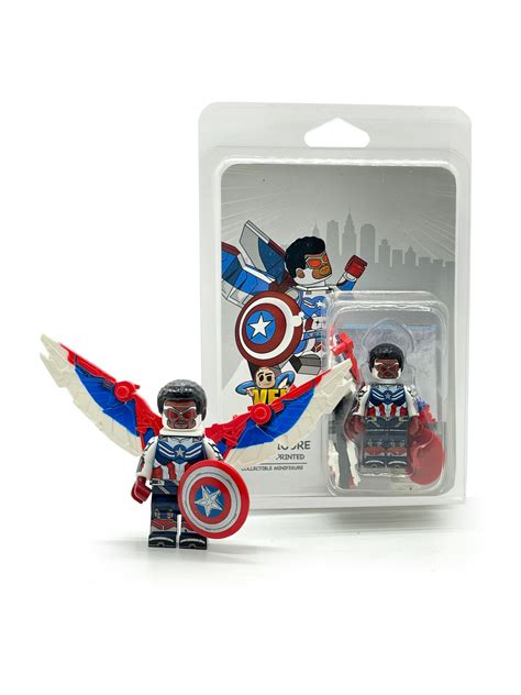 Falcon Sam Wilson Captain America Minifigure Walmart