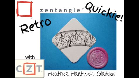 Retro Zentangle® Quickie Youtube