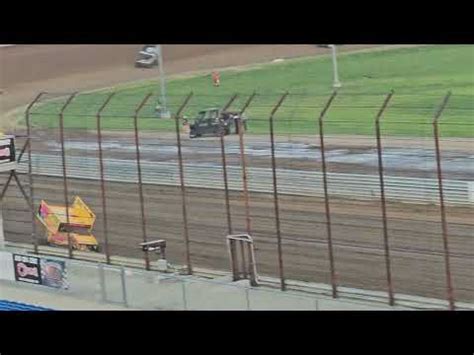 POWRi 410 Outlaw Sprints I 70 Speedway Heat 1 YouTube