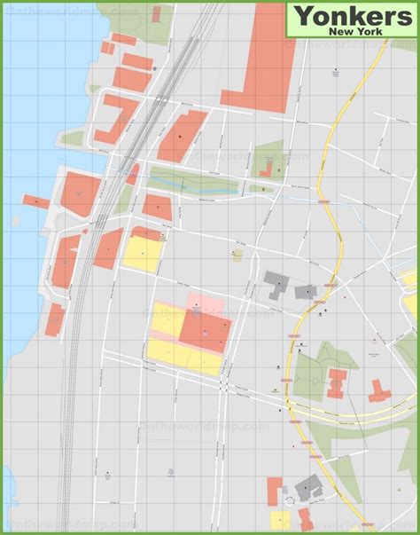 Yonkers City Maps