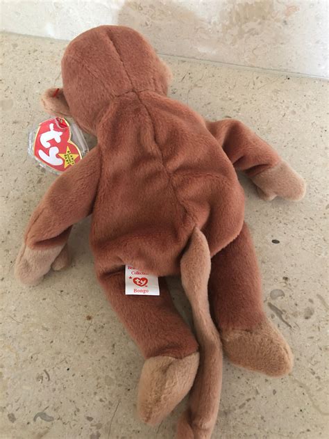 Bongo The Monkey Beanie Baby Etsy