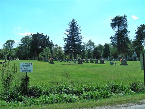 Saint Pauls Lutheran Cemetery dans Sigel Illinois Cimetière Find a Grave