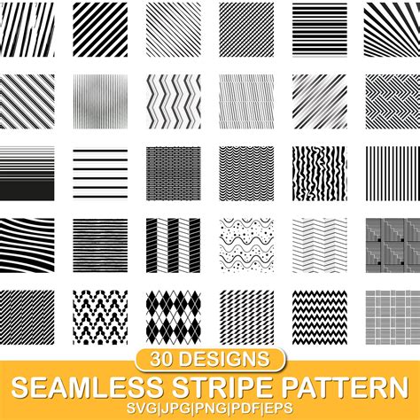 Stripe Pattern Svg Pattern Svg Seamless Svg Bundles Cloth Design